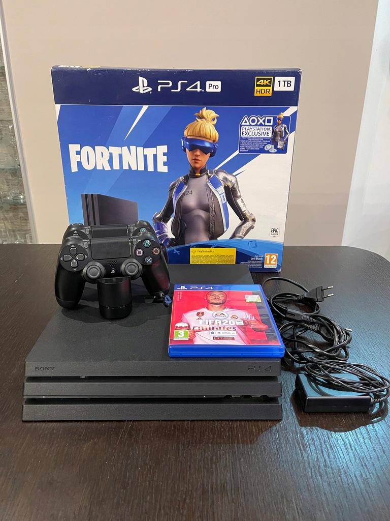 KONSOLA PLAYSTATION 4 PS4 PRO 1TB + PAD + GRA