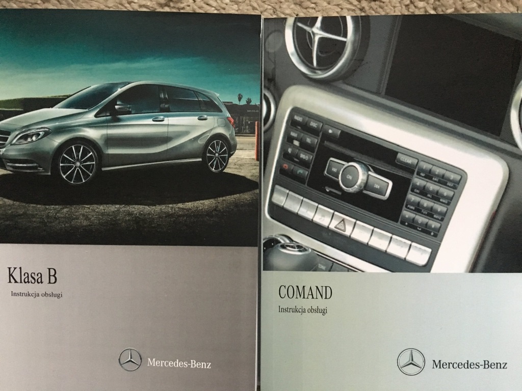 Mercedes B Klasa W246 instrukcja obsługi + comand