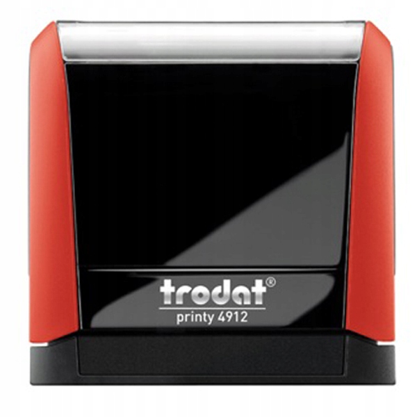 Pieczątka Trodat 4912 Czerwony + gumka