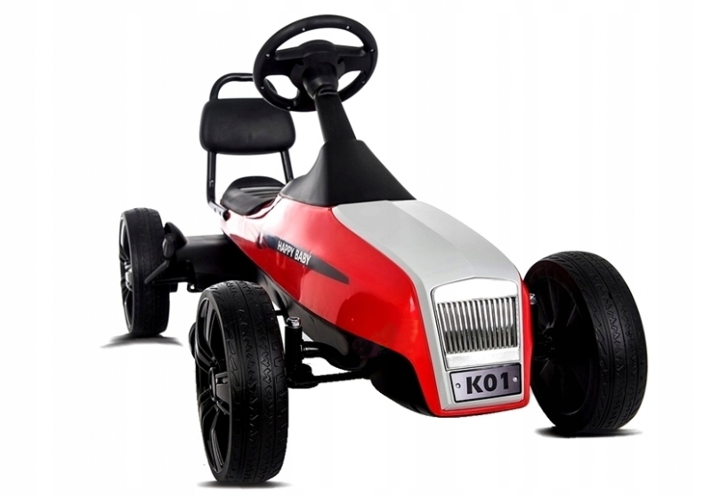 GOKART NA PEDAŁY GM01 CZERWONY C1