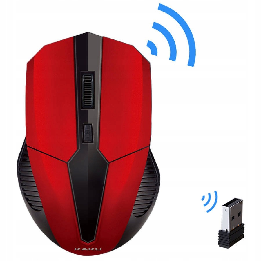 Myszka bezprzewodowa optyczna 4 przyciski KAKU Wireless Optical Mouse (KSC-