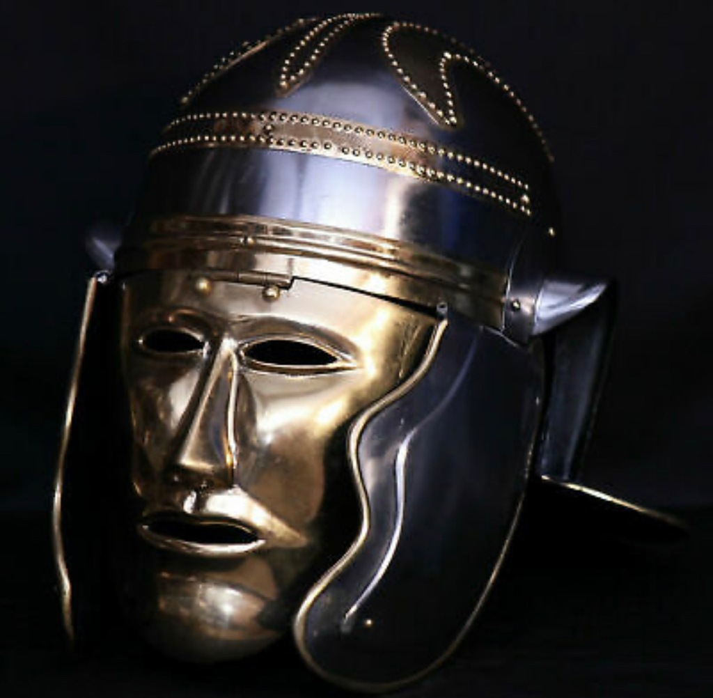 HEŁM RZYMSKIEGO LEGIONISTY Z MASKĄ, gladiator