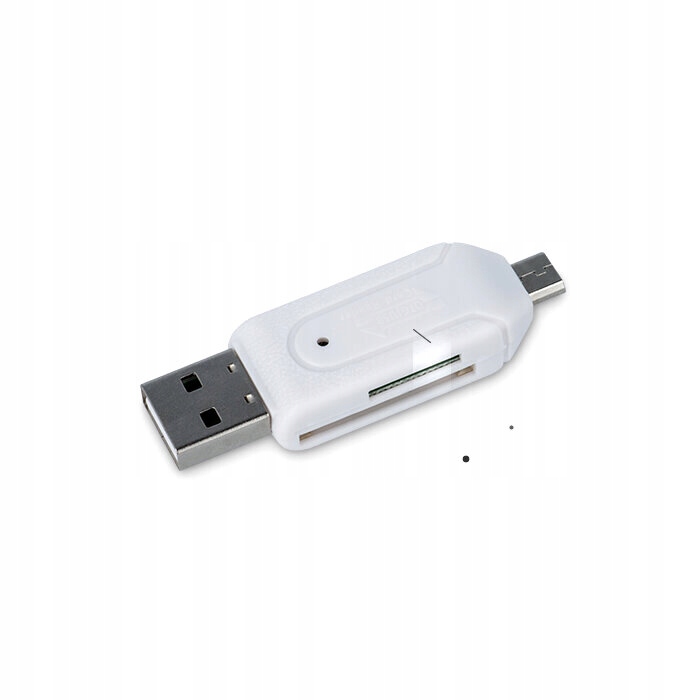Uniwersalny czytnik OTG USB-microUSB/ SD i microSD