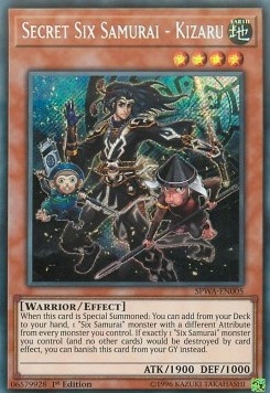 YUGIOH - Secret Six Samurai - Kizaru (SPWA)