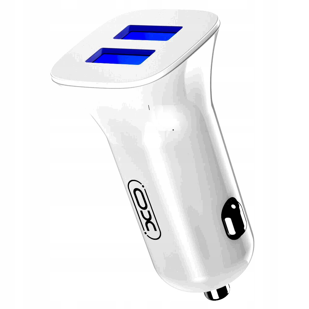 XO ładowarka samochodowa CC31 2x USB 2,4A biała
