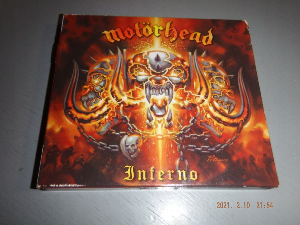 MOTORHEAD - INFERNO CD + DVD DIGI LTD