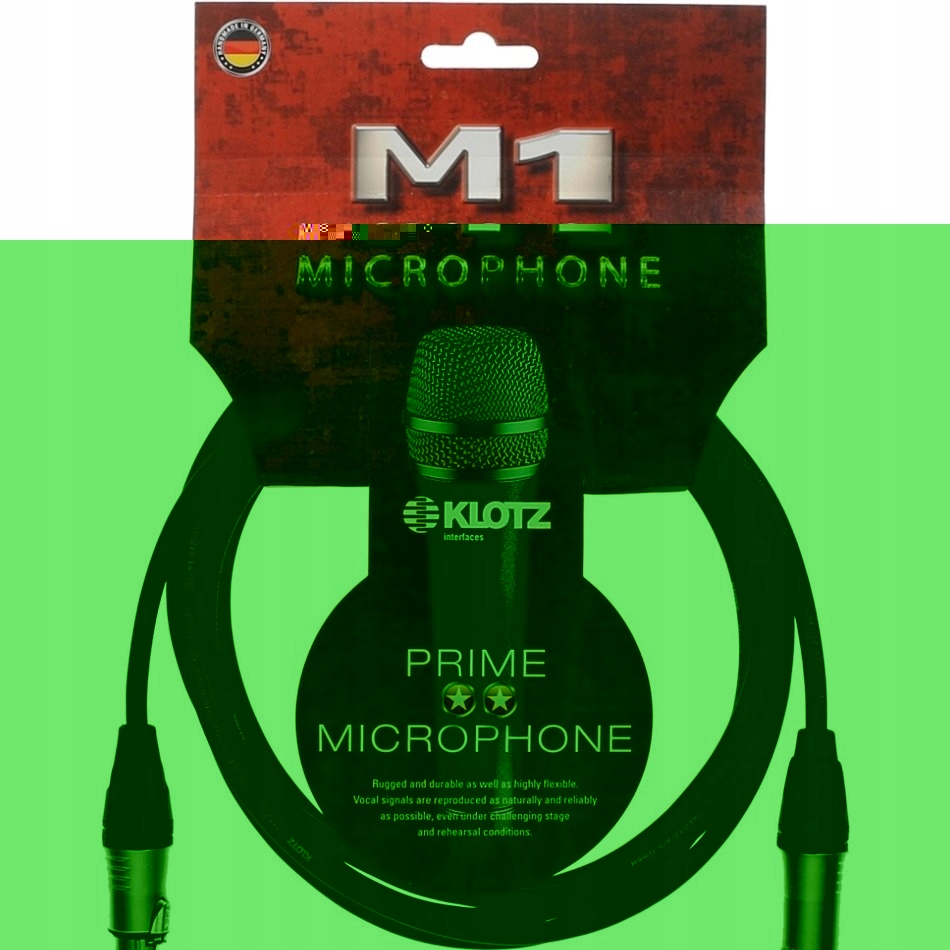 Klotz M1K1FM0300 kabel mikrofonowy 3m XLR-XLR