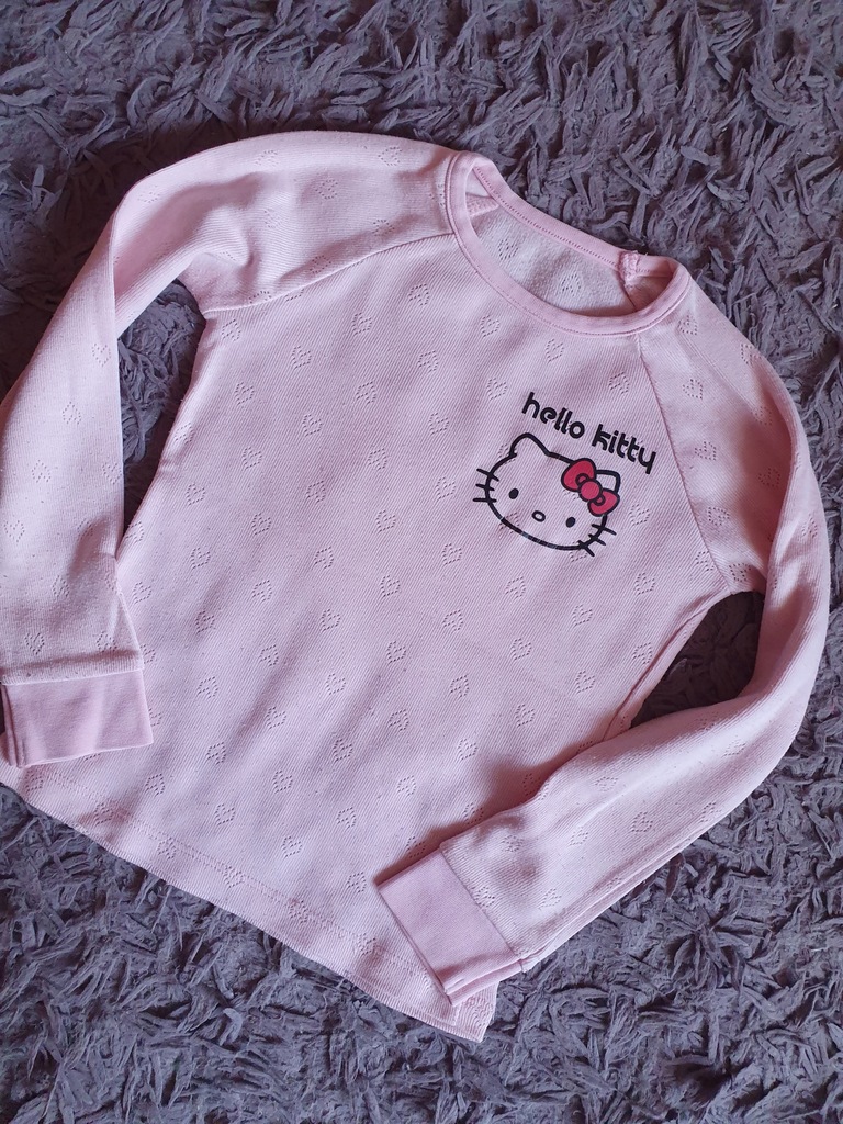 Śliczna Bluzeczka Hello Kitty M&S Roz. 116