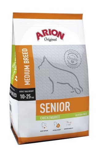 Arion Original Senior Medium Chicken & Rice 12
