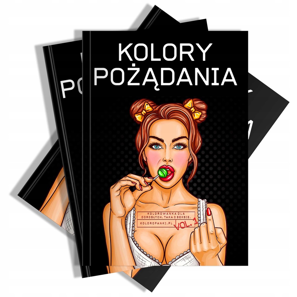 Kolory pożądania. Kolorowanka erotyczna.