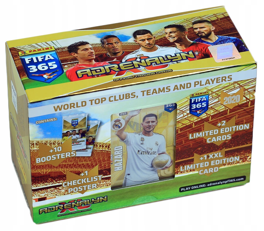 Купить Футбольные карточки GIFTBOX XXL Limited FIFA 365 2020: отзывы, фото, характеристики в интерне-магазине Aredi.ru