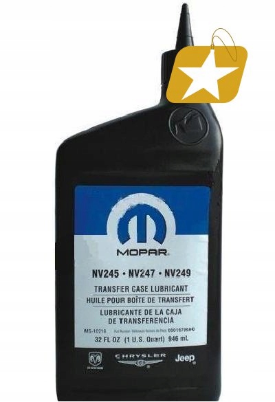 MOPAR NV245 NV247 NV249 JEEP CHRYSLER 0.94L