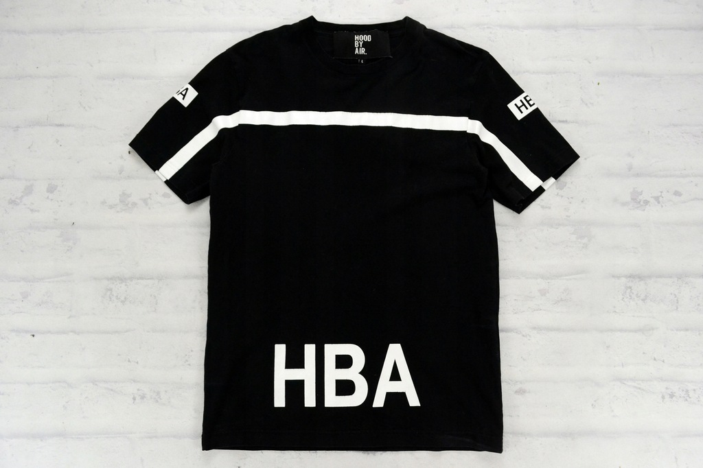 HBA HOOD BY AIR KOSZULKA SWAG HYPE STREETWEAR L