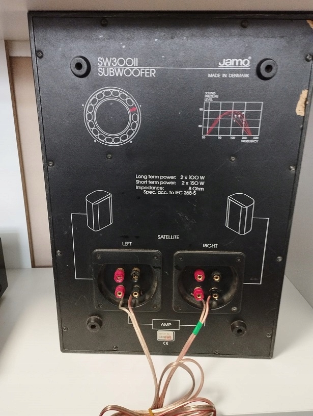SUBWOOFER JAMO SW300II PASYWNY 13415288481 oficjalne archiwum Allegro