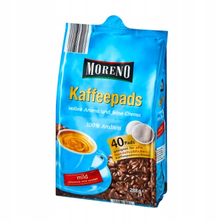 Moreno Mild kawa w padach 40 szt.