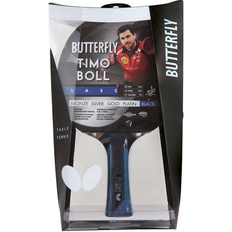 Rakietka do ping ponga Butterfly Timo Boll Black 8