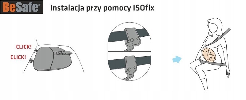 Купить BESAFE iZi fix Адаптер ремня безопасности для беременных: отзывы, фото, характеристики в интерне-магазине Aredi.ru