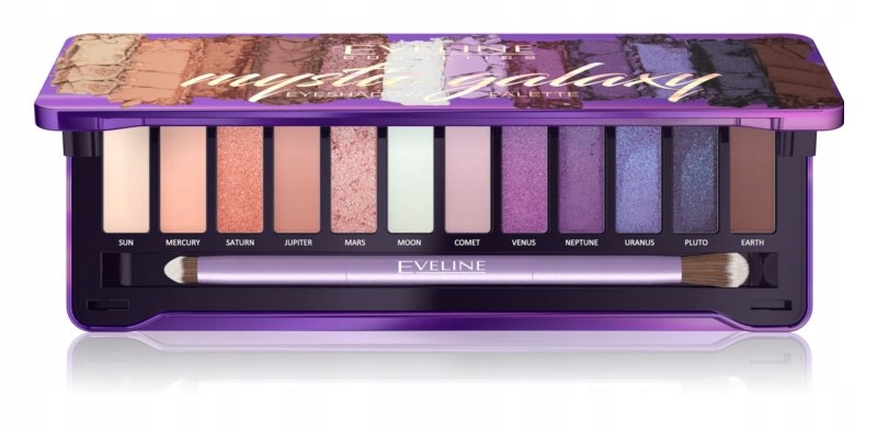 Eveline Cosmetics Mystic Galaxy paleta cieni do powiek