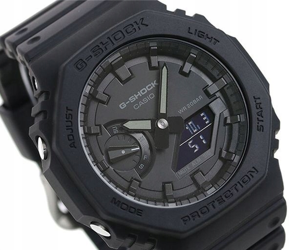Casio G-Shock Orologio Da Polso Analogico Digitale Da Donna Nero Dettagli Verdi Gma S2100ga 1aer - Foto 10