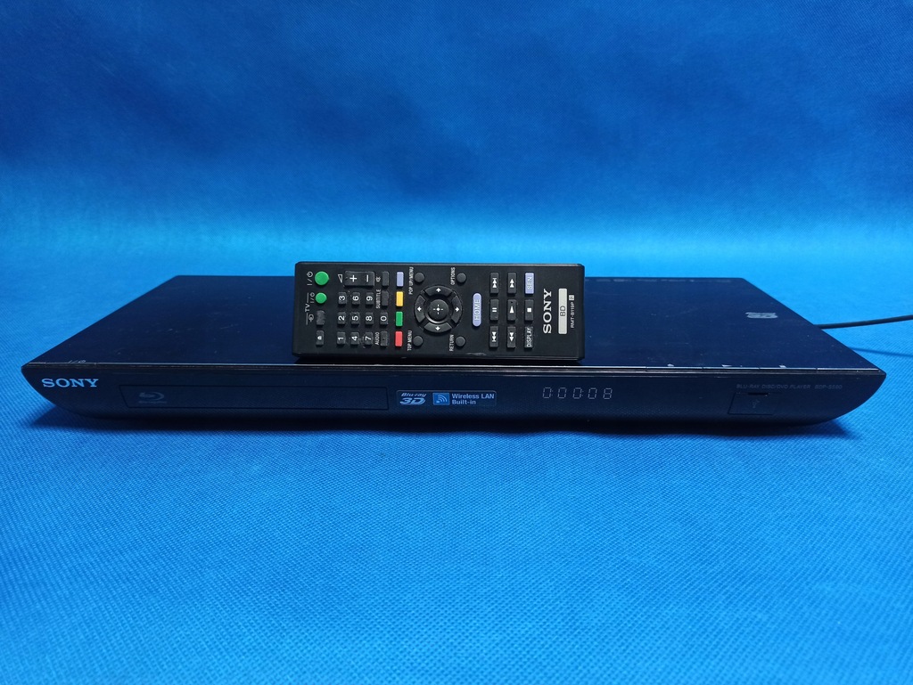 Odtwarzacz Bluray SONY BDPS590 /SACD/WiFi/Pilot 13032495943