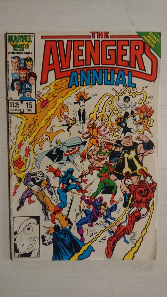 THE AVENGERS ANNUAL #15 1986