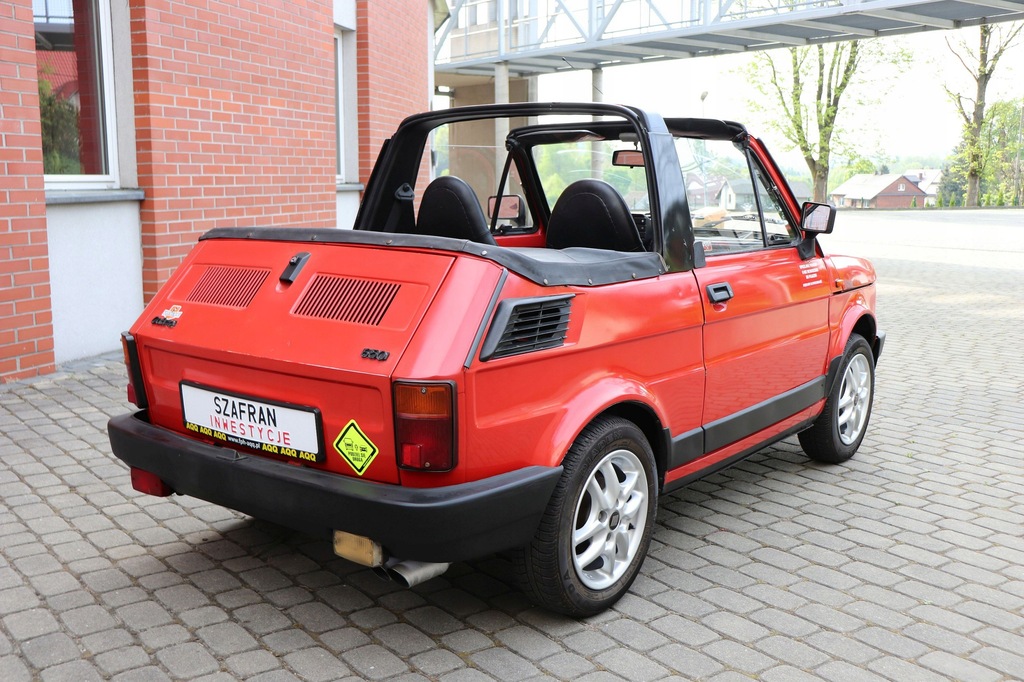 FIAT 126p BOSMAL CABRIO 650 - sprawny!