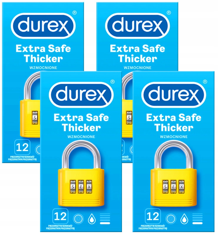 Купить ПРЕЗЕРВАТИВЫ DUREX EXTRA SAFE - Коробка по 48 шт. -: отзывы, фото, характеристики в интерне-магазине Aredi.ru