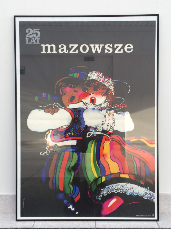 Plakat Mazowsze Waldemara Świerzego