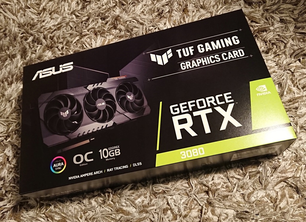 Asus TUF RTX 3080 Gaming OC 10GB NOWY!