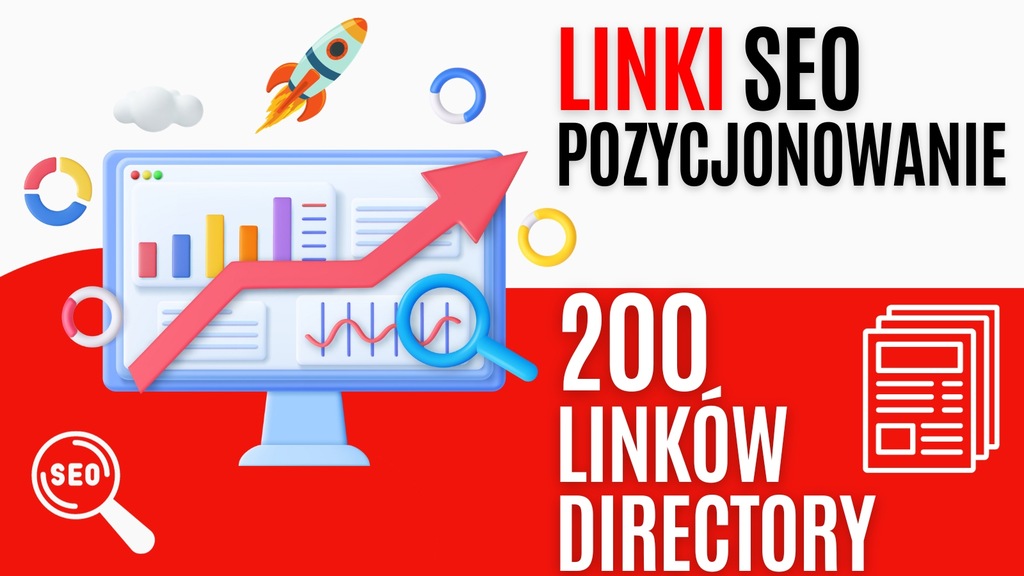 LINKI SEO - 200 LINKÓW DIRECTORY - POZYCJONOWANIE, DR ~10