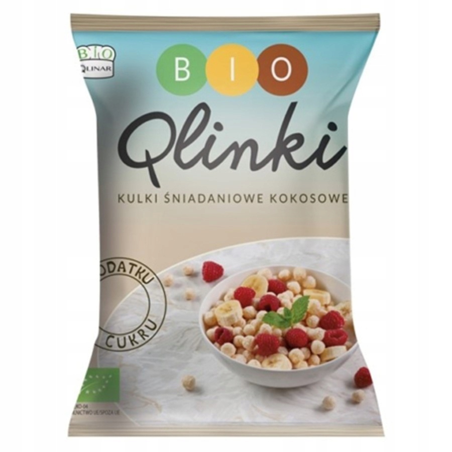 Kulki śniadaniowe kokosowe BioQlinki, 35g