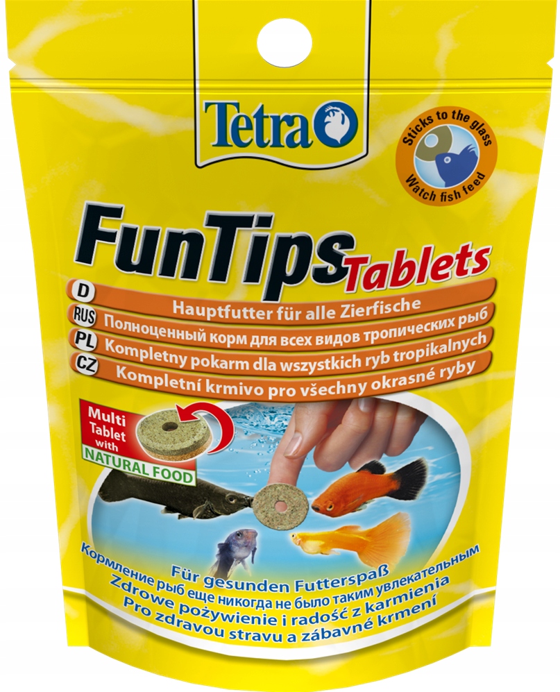 Tetra FunTips Tablets [20 tabl.] - pokarm dla ryb