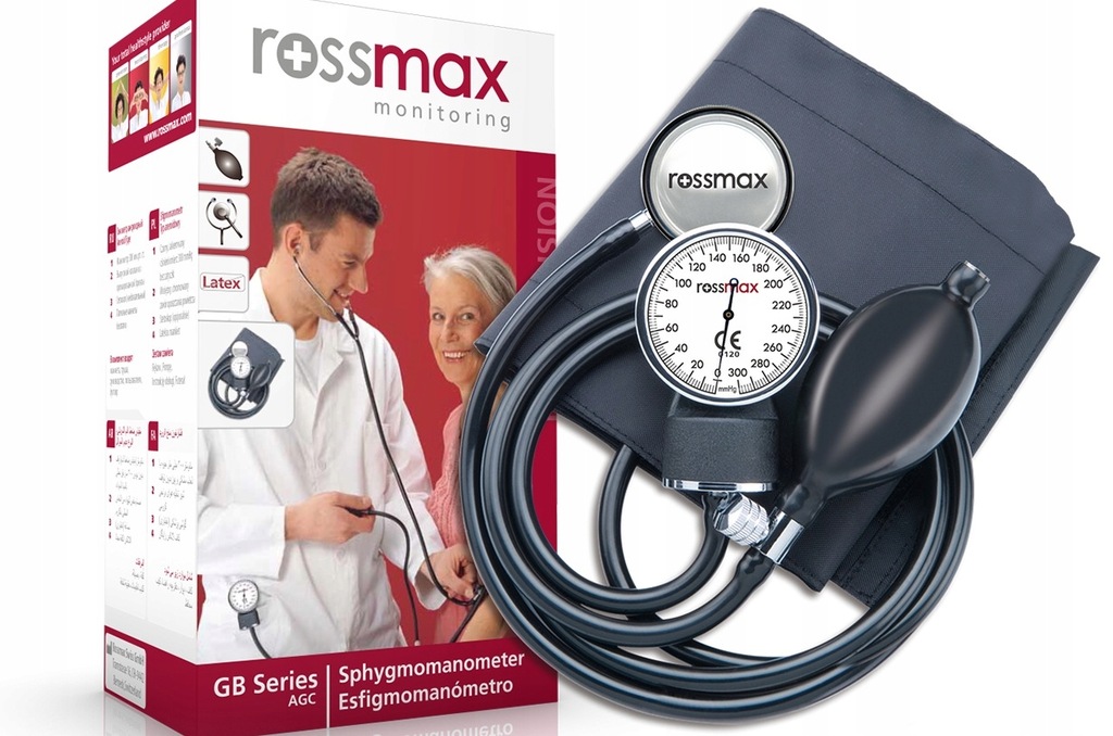 Купить Ручной тонометр на плечо Rossmax GB102: отзывы, фото и ...