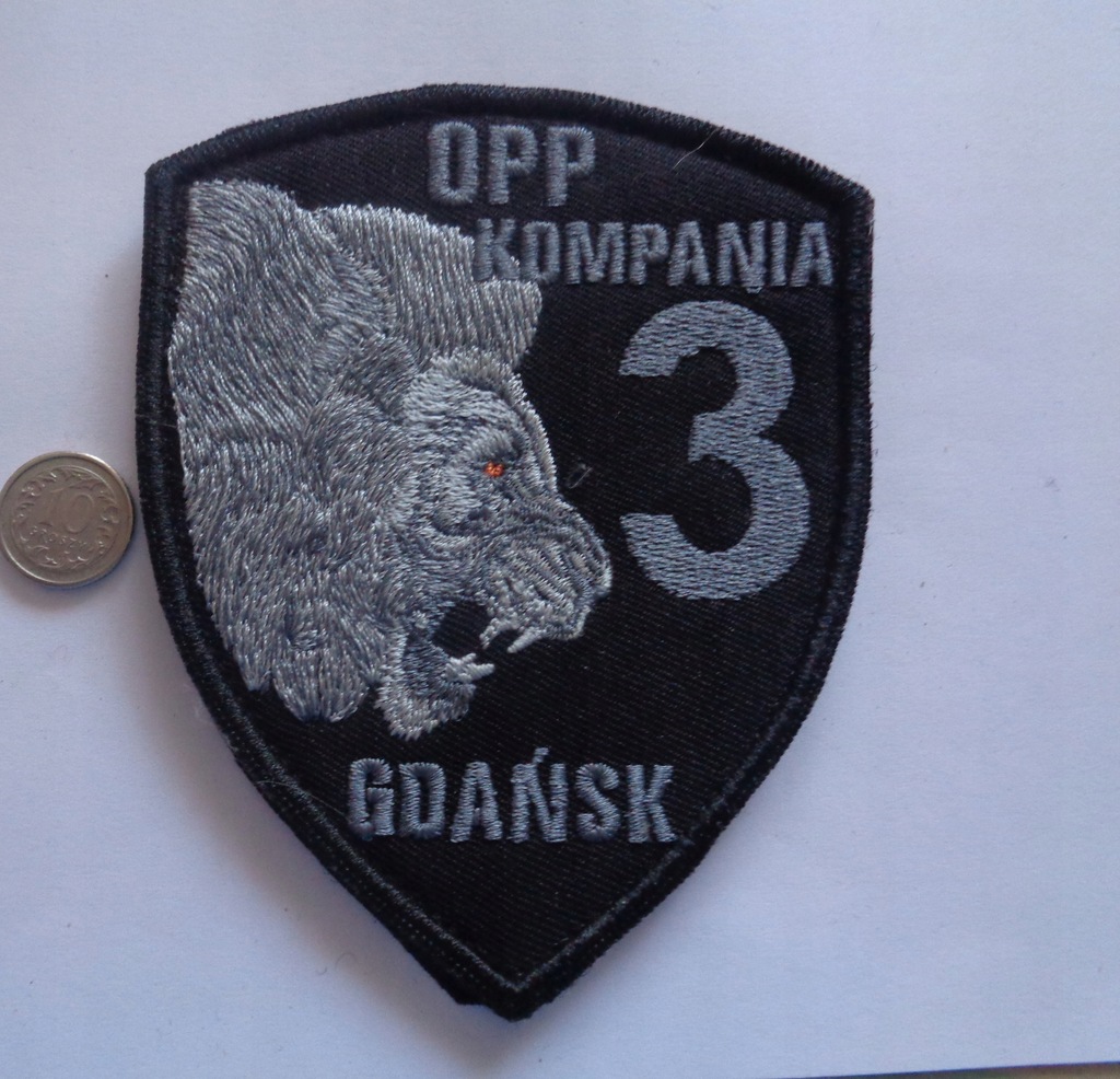 NASZYWKA OPP 3 KOMPANIA GDAŃSK POLICJA