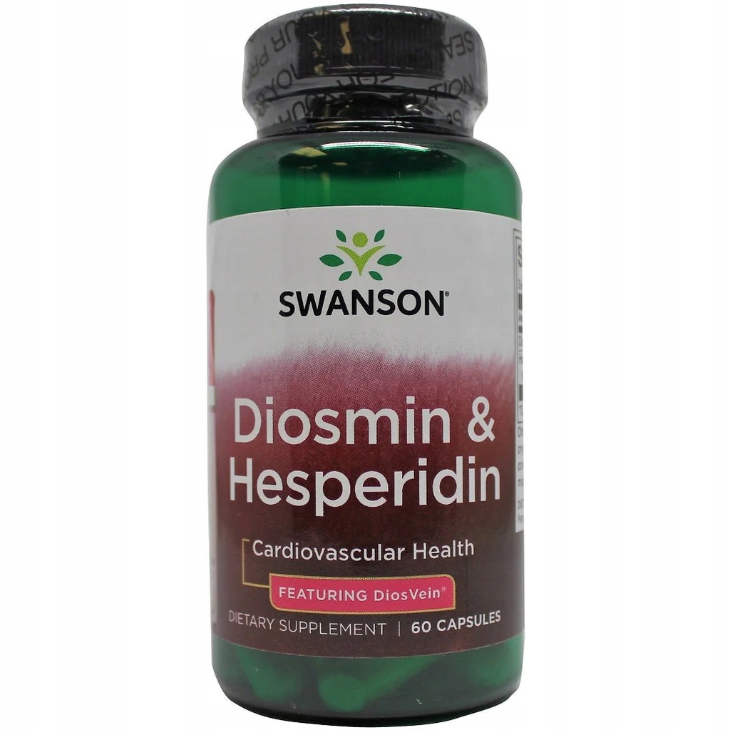 SWANSON Diosmin + Hesperidin 60k DIOSMINA ŻYLAKI 12643378147