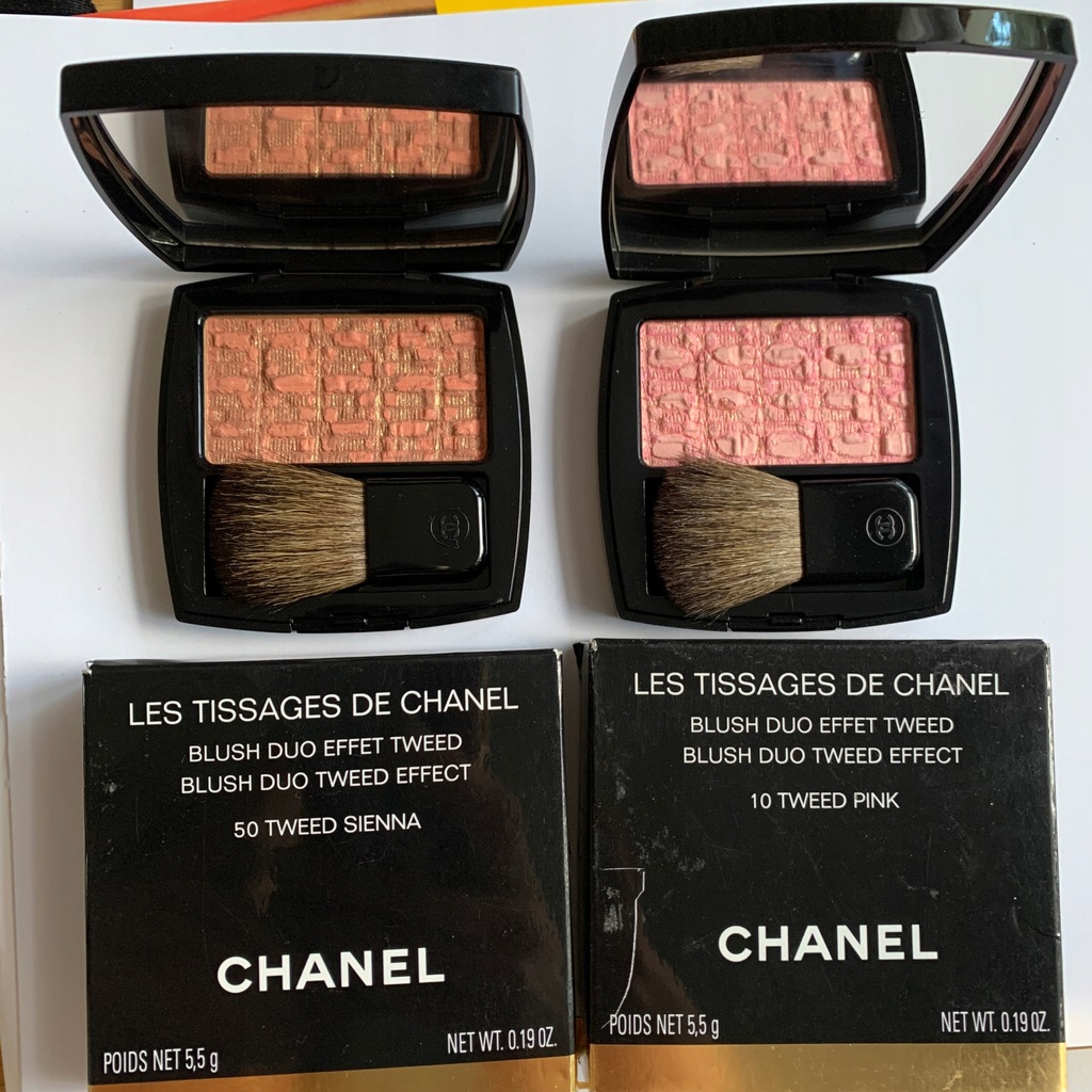 Новые румяна Chanel Les Tissages de Chanel Blush Duo Effect Tweed Summer  2017