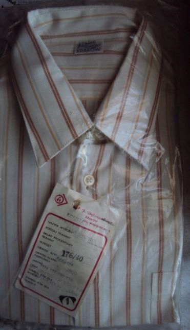 Koszula męska z PRL-u