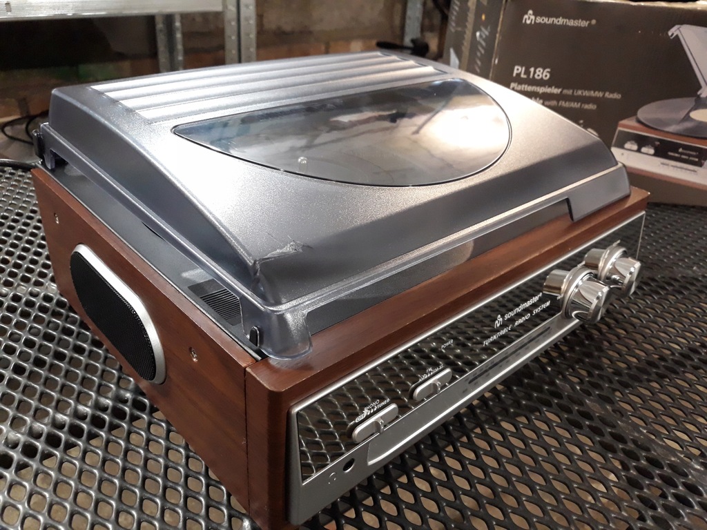 GRAMOFON Retro FM PL186 Soundmaster + igła - 9033959817 - oficjalne ...