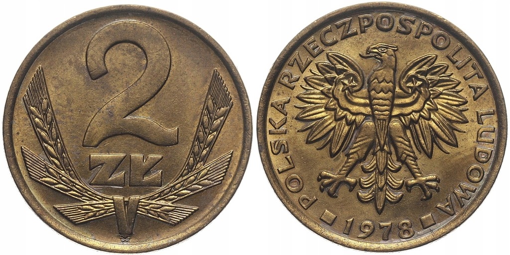 179.Polska - PRL - 2 złote - 1978 - St. 1- #A