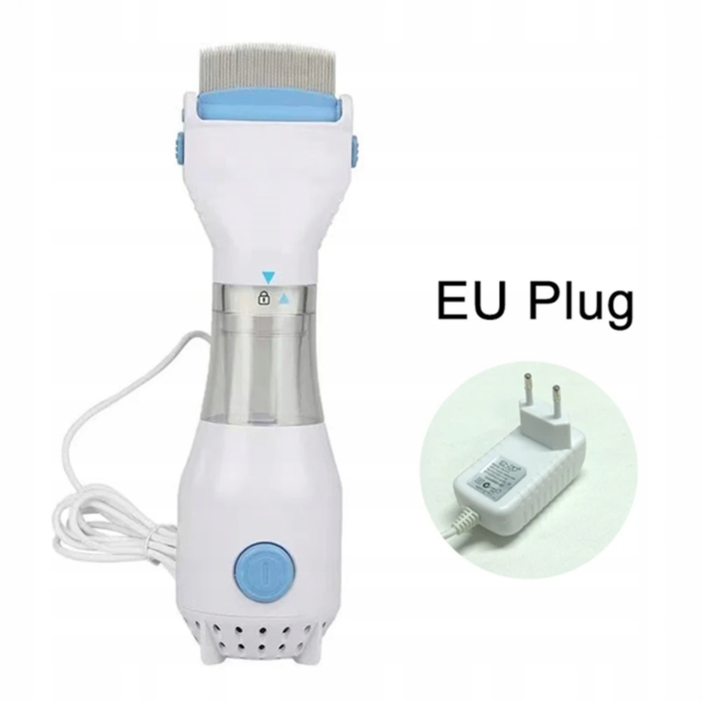 Limpiador de pelo para mascotas, peine eléctrico para recoger piojos,