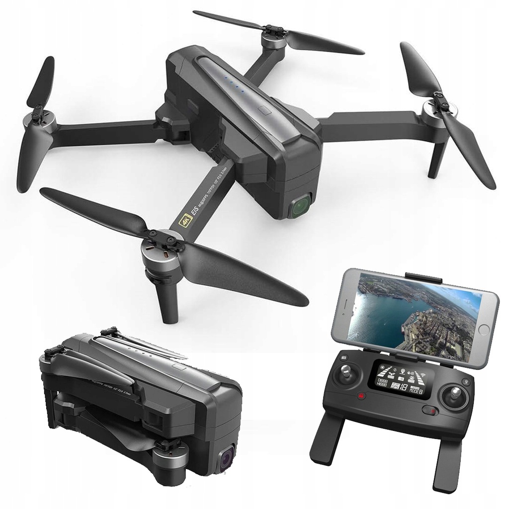 DRON MJX B12 KAMERA 4K Z STABILIZACJĄ OBRAZU GPS