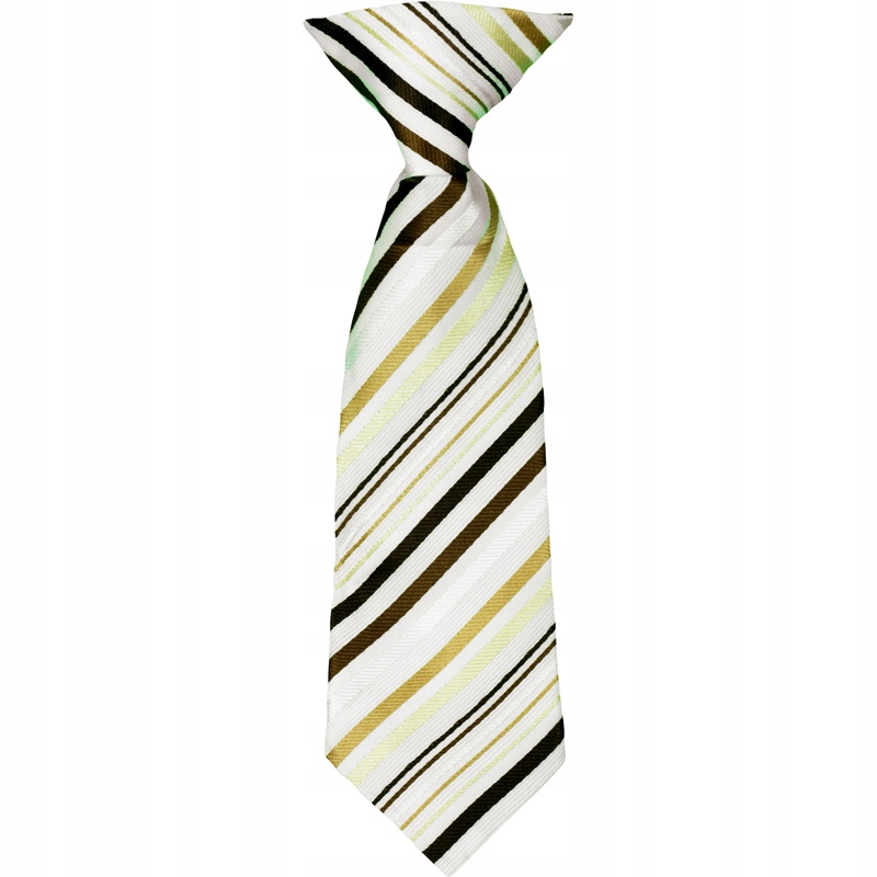 Krawat dla chłopca na spince z wiązaniem, dł.18 cm