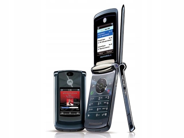 MOTOROLA RAZR2 V8 CZARNY PEŁNY ZESTAW GRATIS