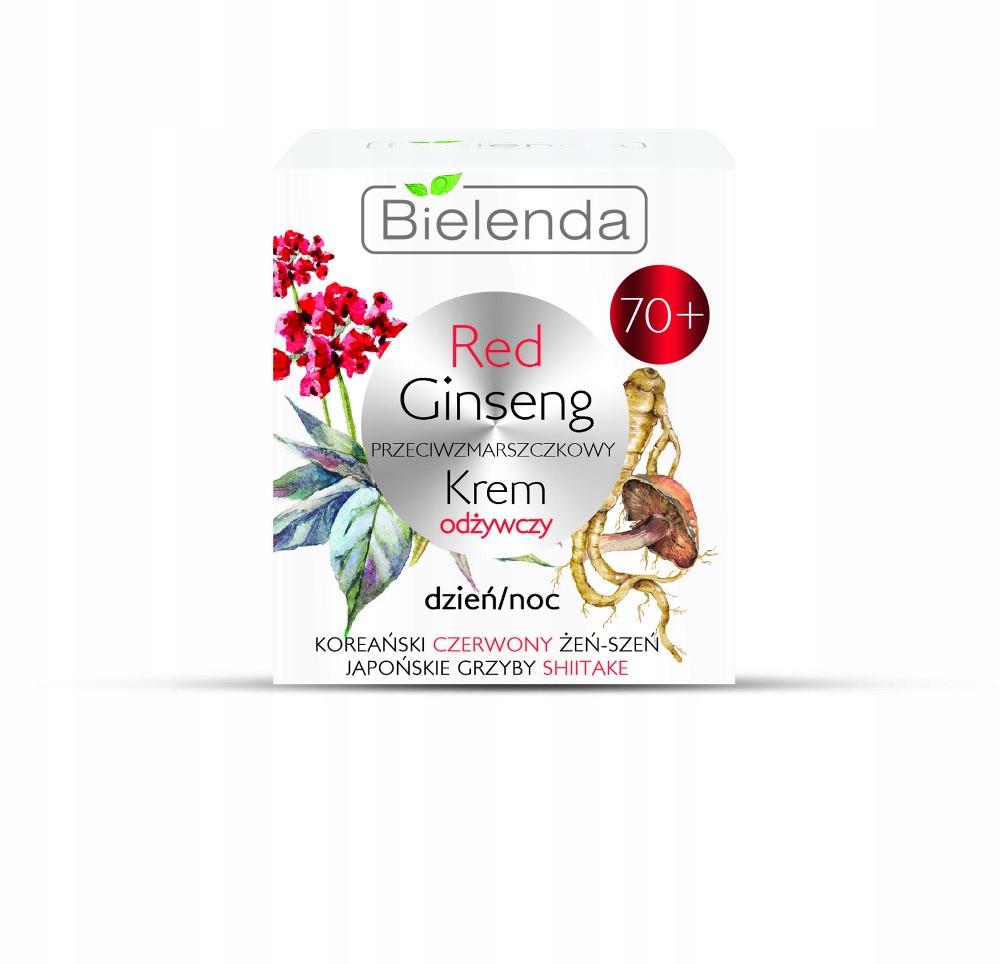 BIELENDA RED GINSENG ODŻYWCZY KREM PRZECIWZMAR 70+