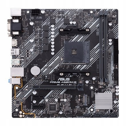 Asus PRIME A520M-E Memory slots 2, Processor famil