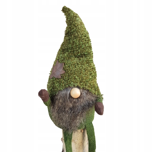 Skrzat gnom jesienny zielony duży 64 cm