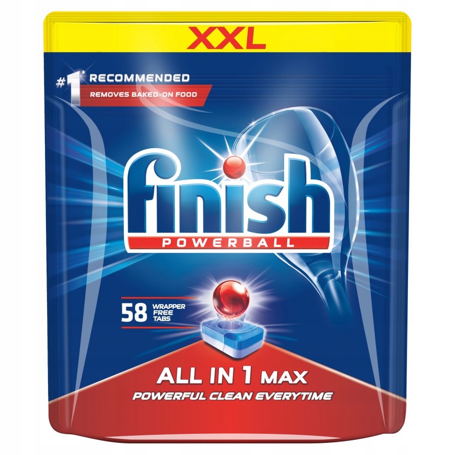 Finish All In 1 Max tabletki do zmywarki regularne