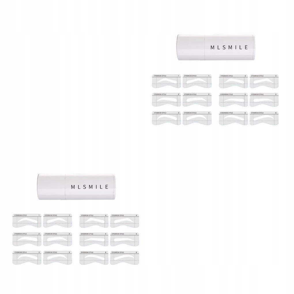 1/2/3/5 Stempel do brwi One Step Brow Shaping Kit