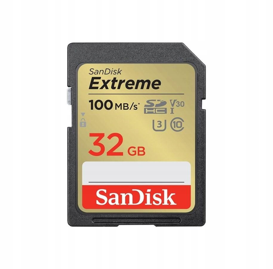 Karta pamięci SanDisk SDHC 32GB Extreme 100/60MB/s