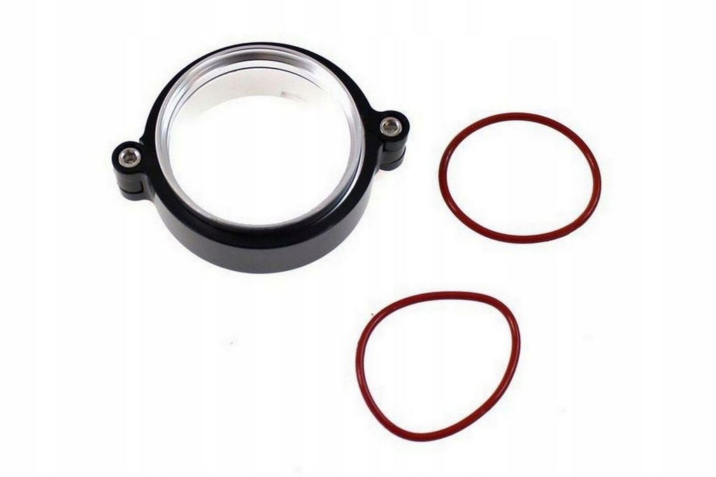 OBEJMA DOLOTU 2,5" 63 mm + flansze BLACK